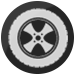 Tire service icon